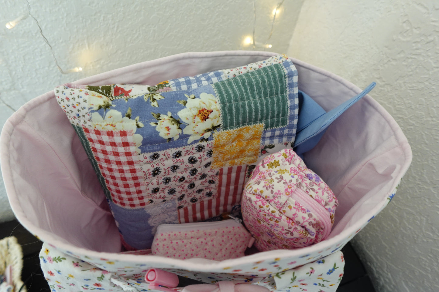 Wildflower Mercy Mini Tote Bag