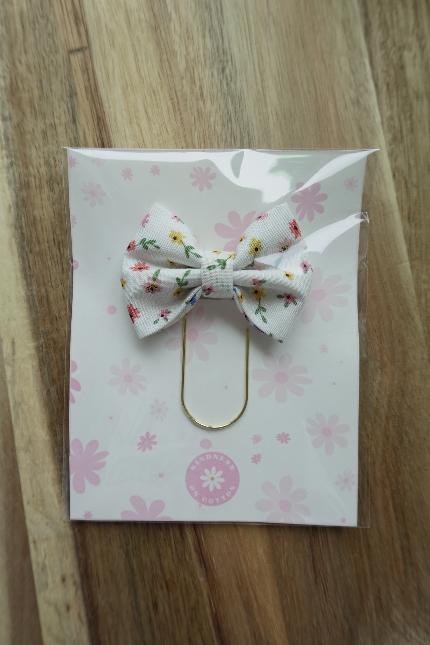 Floral Bible Bow Bookmark