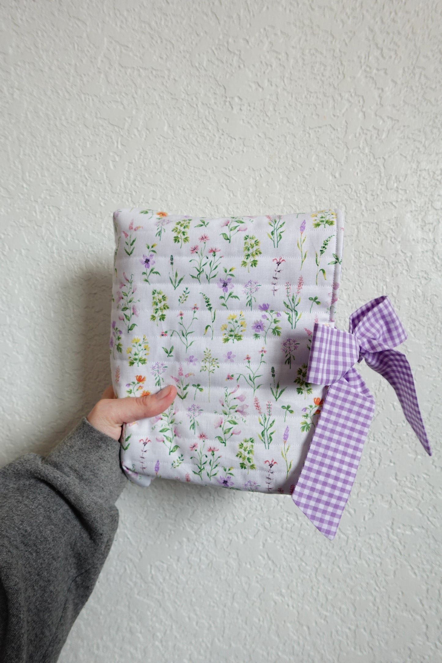 Purple Meadows Bible Sleeve