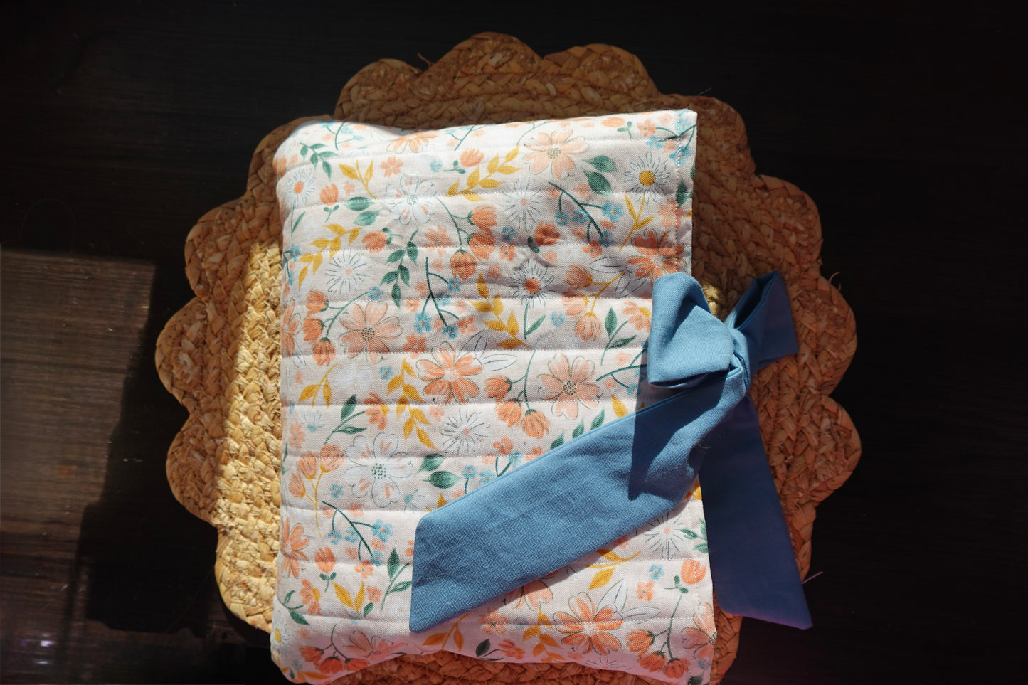 Coral Bloom Bible Sleeve