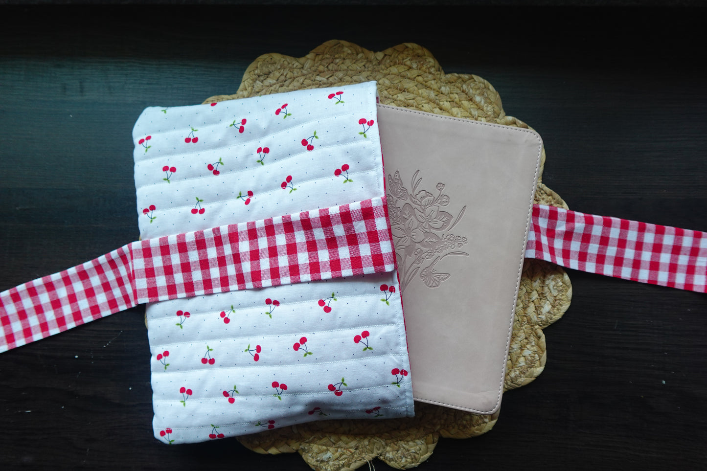 Cherries On Grace Bible Sleeve