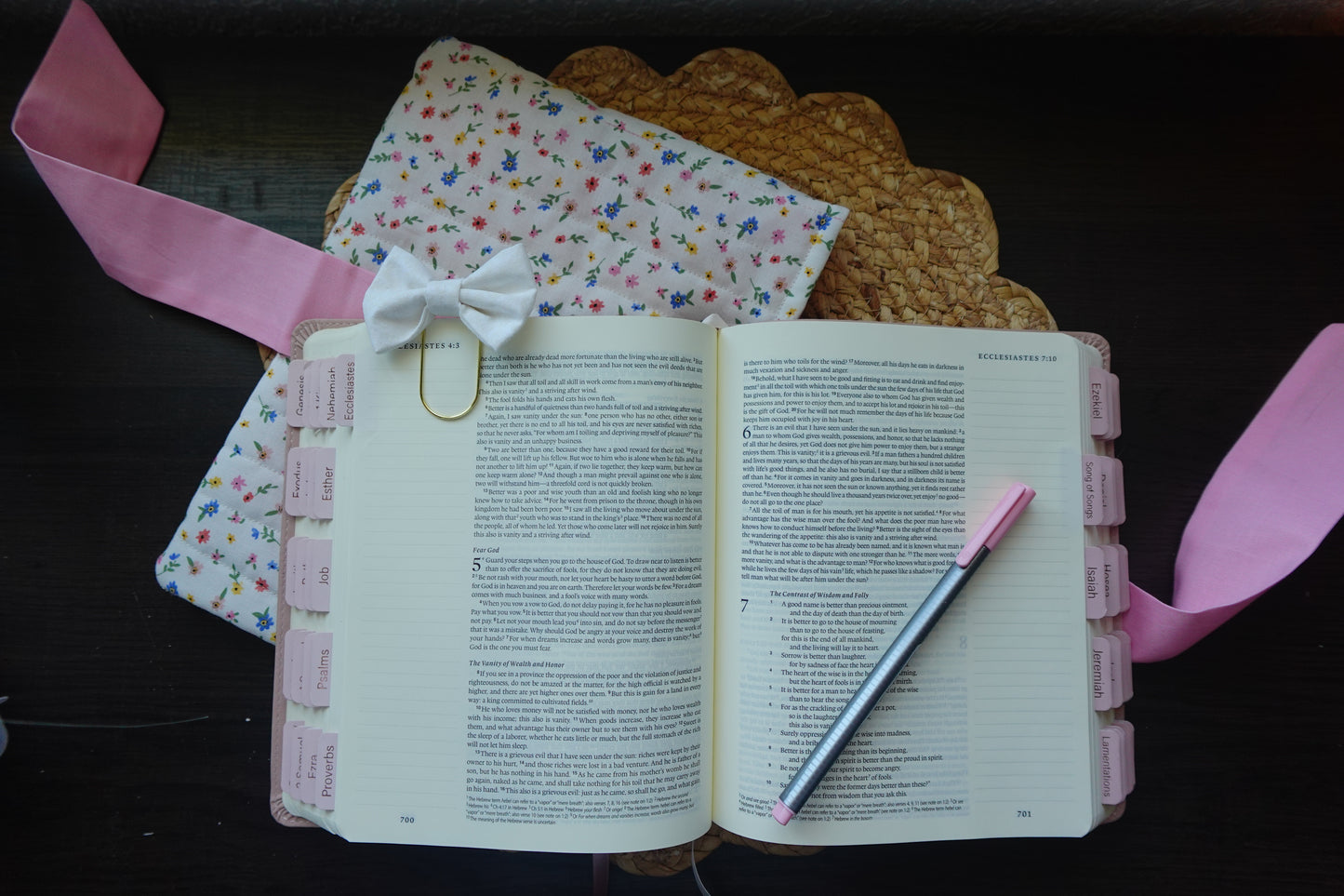 Wildflower Mercy Bible Sleeve