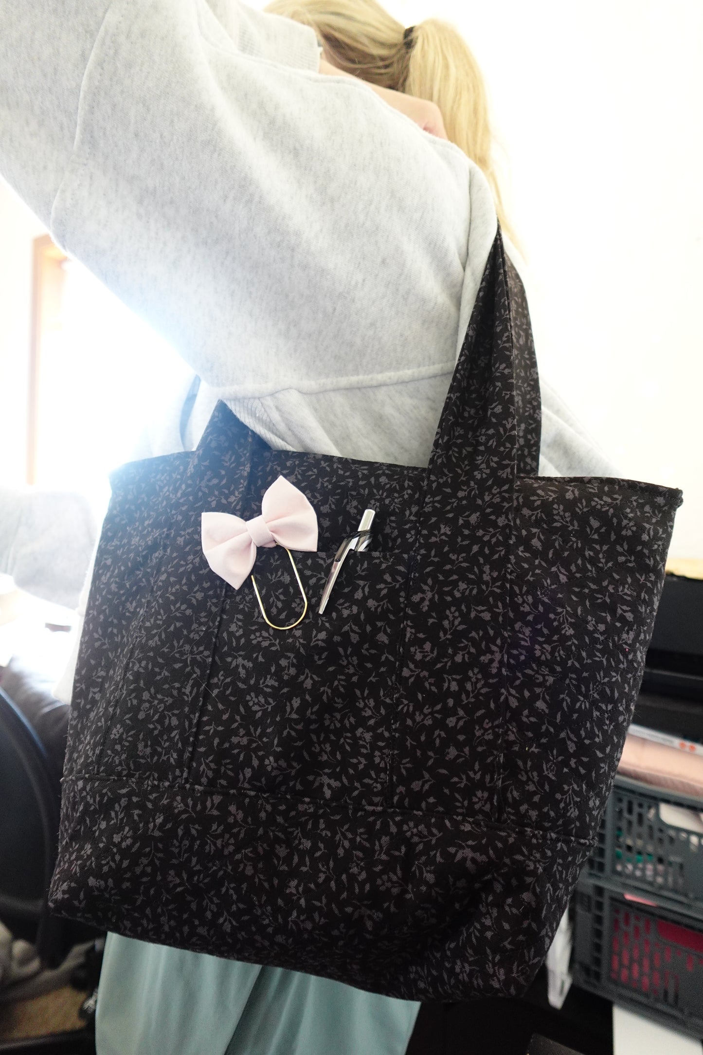 Divine Darkness Mini Tote Bag