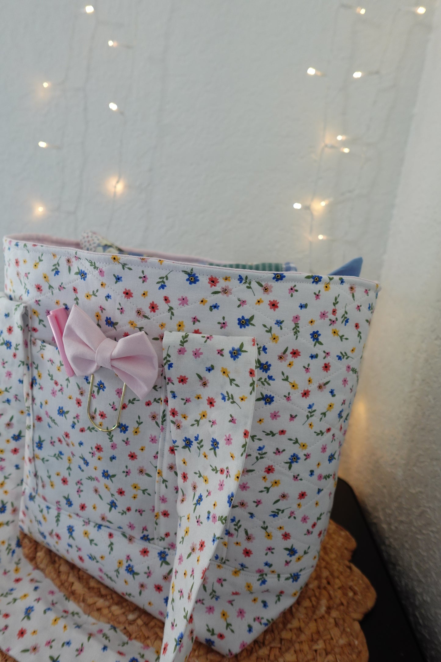 Wildflower Mercy Mini Tote Bag