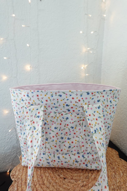 Wildflower Mercy Mini Tote Bag