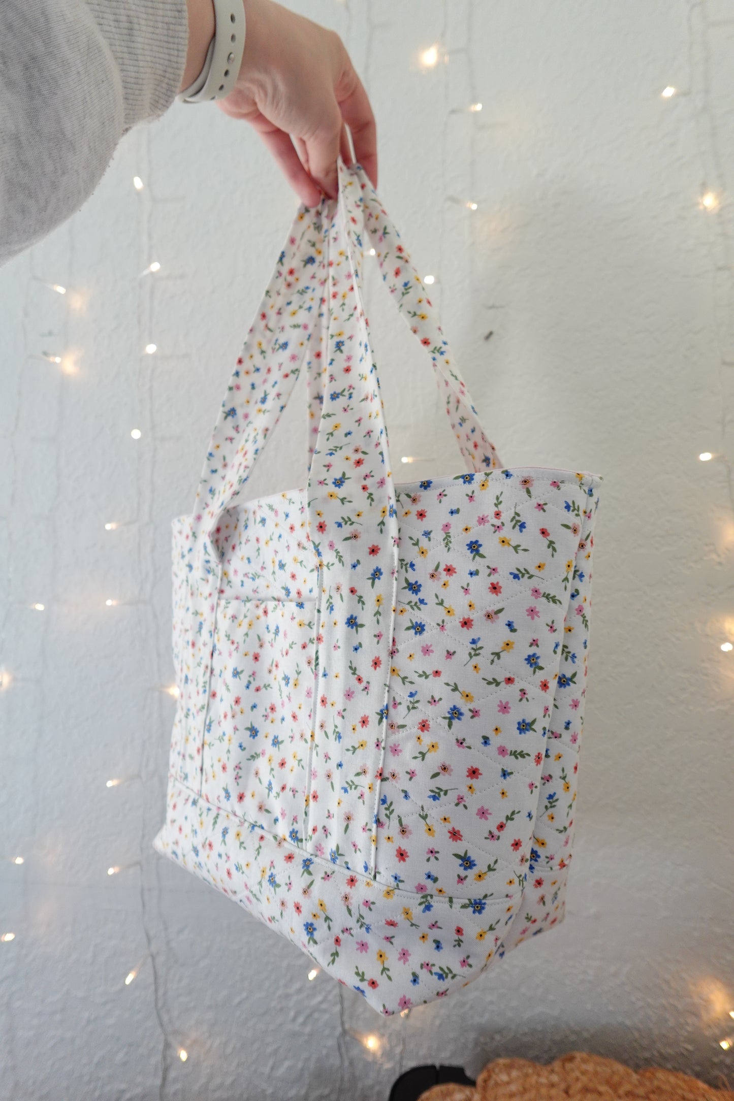 Wildflower Mercy Mini Tote Bag