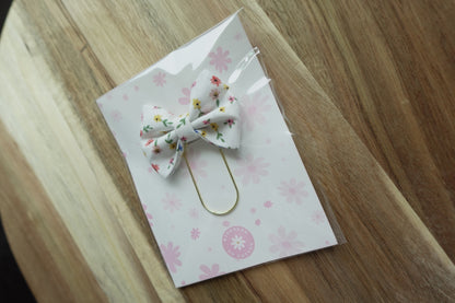 Floral Bible Bow Bookmark
