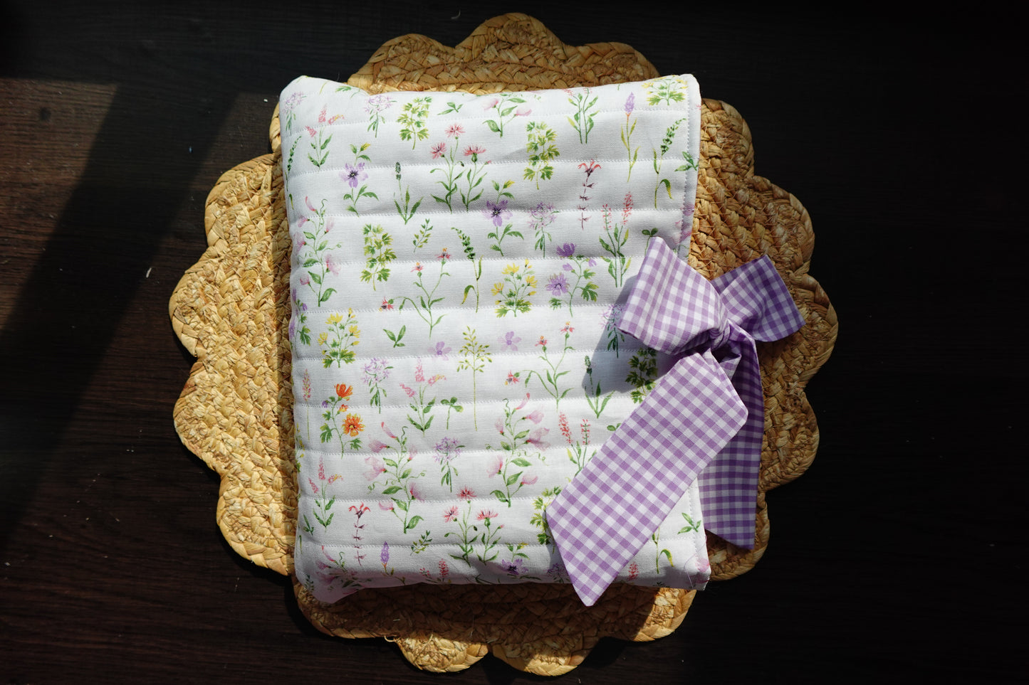 Purple Meadows Bible Sleeve