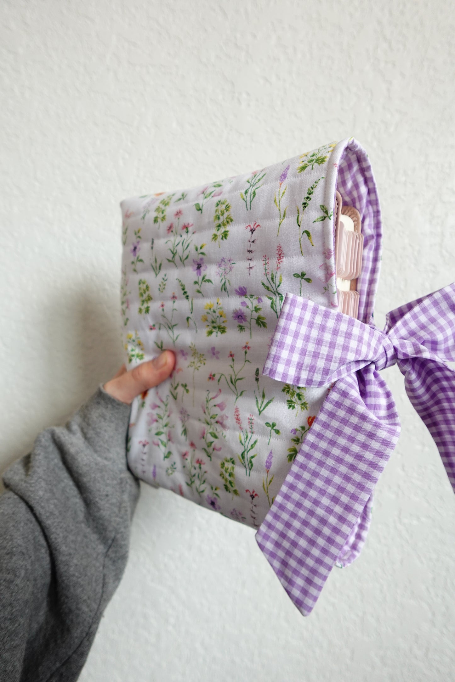 Purple Meadows Bible Sleeve