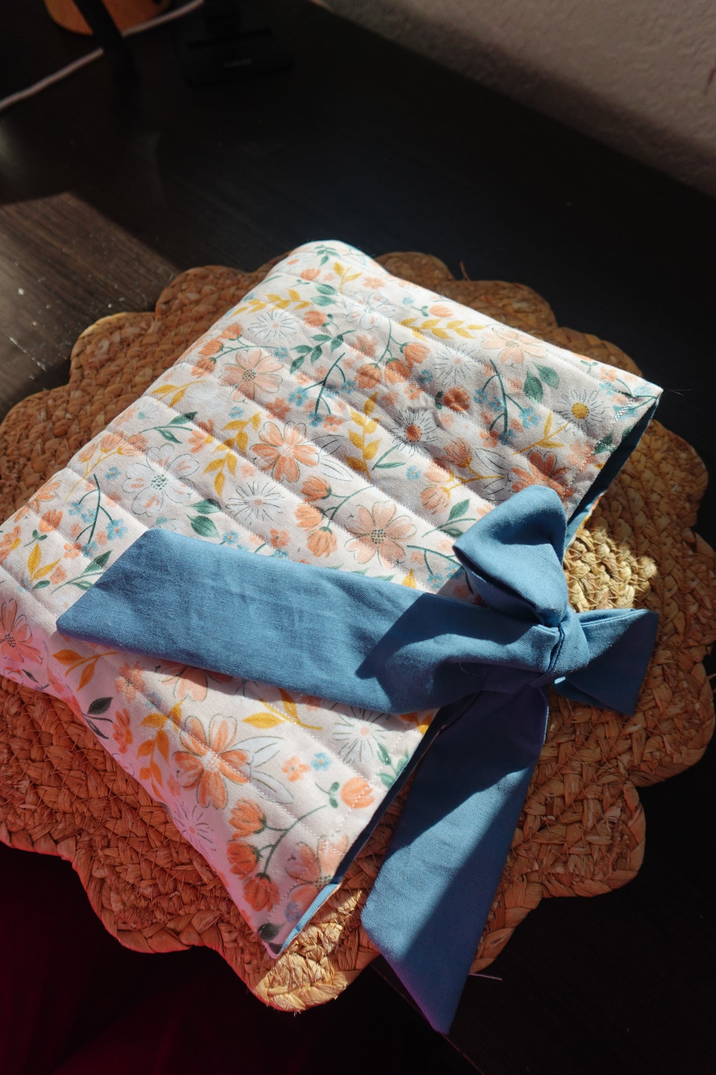 Coral Bloom Bible Sleeve